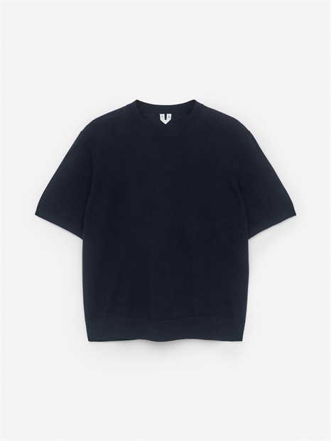 Вязаная футболка из мериносовой шерсти 1236180006 - Фото 13963798