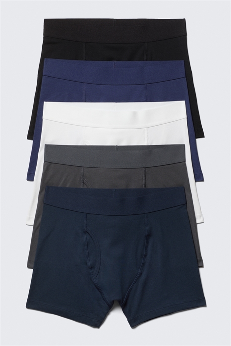 Трусы-боксеры в упаковке из 5 пар 0948274057 - Фото 13964154