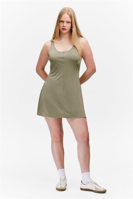 Короткое платье-майка из трикотажа 1275789003 - Фото 13964243