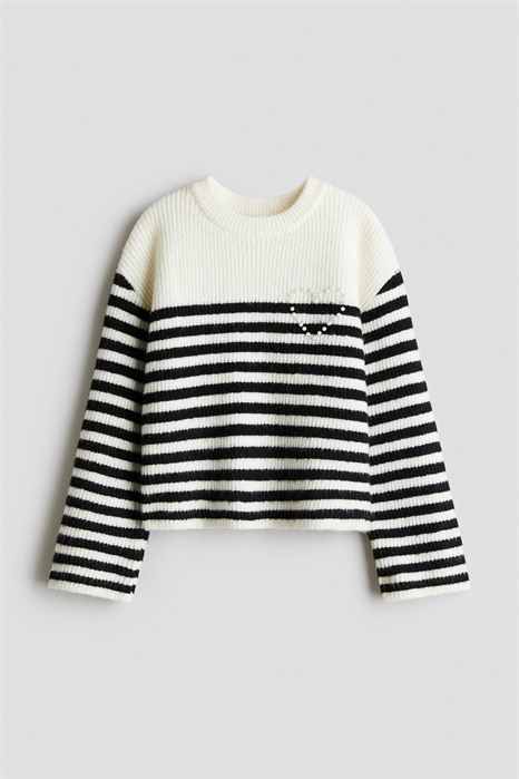 Джемпер, украшенный стразами 1306787002 - Фото 13966270