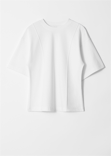 Структурированная футболка 1260391002 - Фото 13966881