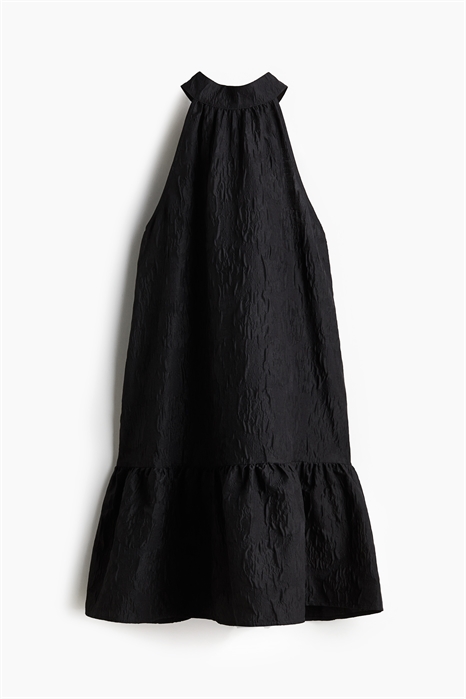 Платье с бантом на спине из жаккардового переплетения 1256961001 - Фото 13966981