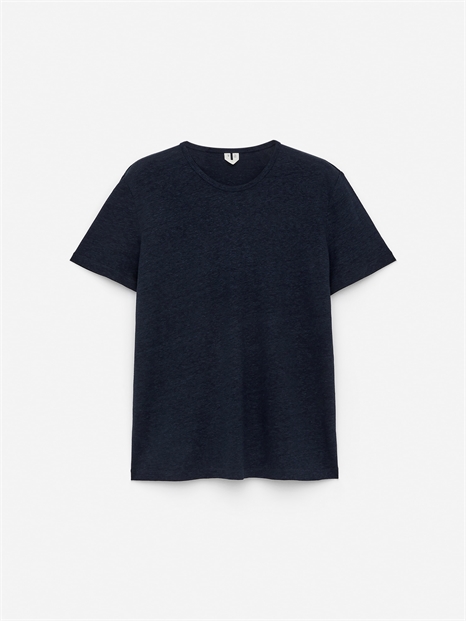 Футболка из льняного бленда 1244064010 - Фото 13967239