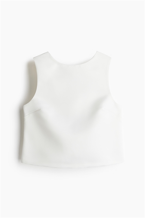 Топ с декором в виде банта на глубокой спине 1249951002 - Фото 13967693