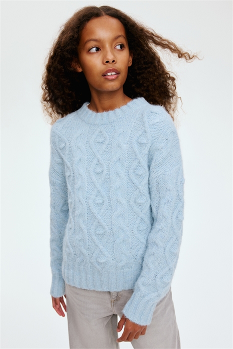 Свободный джемпер из трикотажа с узором 1306032004 - Фото 13967715