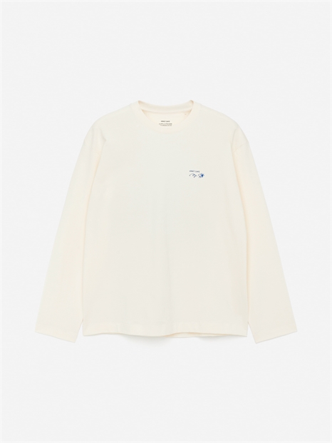 Футболка с длинным рукавом ARKET CAFÉ 1288908001 - Фото 13968543