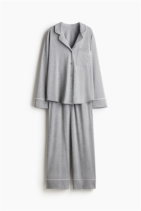 Пижама из вискозного бленда 0998802025 - Фото 13968551