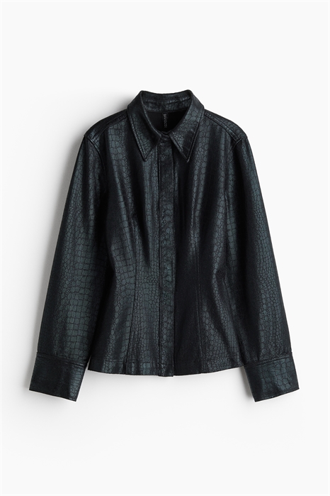 Рубашка из узорчатой саржи 1257600001 - Фото 13968907