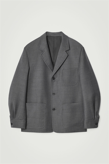 Пиджак из твила relaxed fit 1242418002 - Фото 13970752