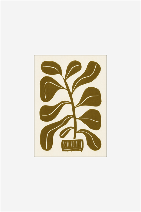 Алиса Галицына - Линогравюра "Комнатное растение" #2 1219227001 - Фото 13971784