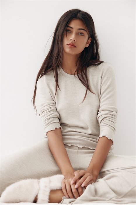 Пижама из матового трикотажа 1295408003 - Фото 13971796