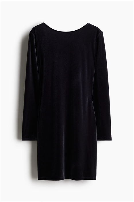 Велюровое платье MAMA с глубокой спиной 1258587002 - Фото 13971987