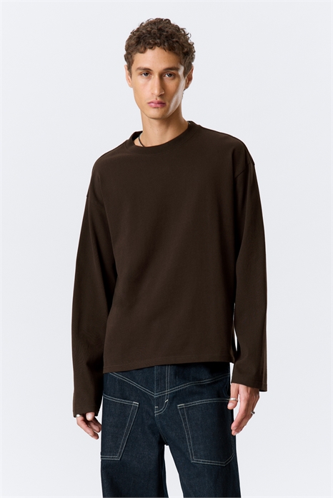 Футболка с длинными рукавами Boxy 1256964005 - Фото 13972426