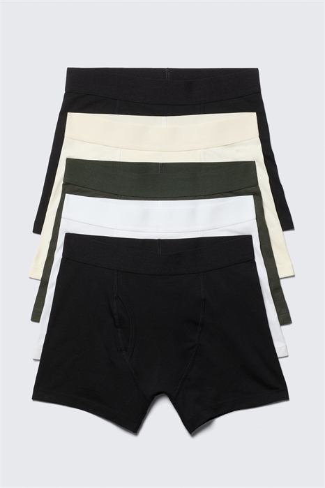 Трусы-боксеры в упаковке из 5 пар 0948274059 - Фото 13973006