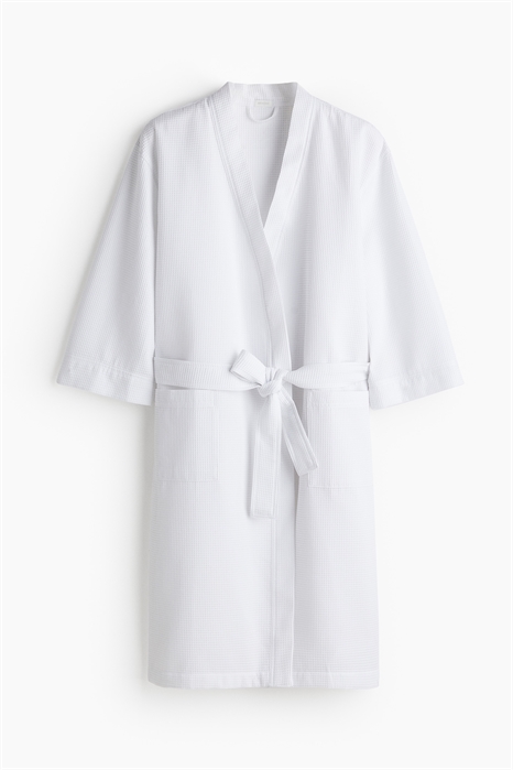 Халат из вафельной ткани 0991755015 - Фото 13973064