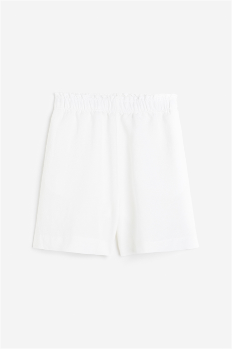 Шорты из льняного бленда 0993840001 - Фото 13973073