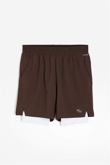 Длинные спортивные шорты 2 в 1 с DryMove™ 1168458006 - Фото 13973560