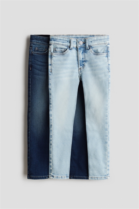 Джинсы-скинни из супермягкого материала в упаковке по 2 штуки 1233495004 - Фото 13974684