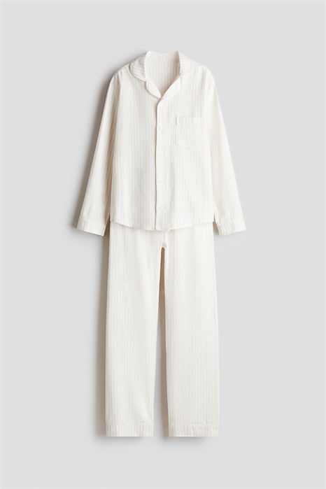 Пижама из хлопковой фланели 1248822002 - Фото 13975406