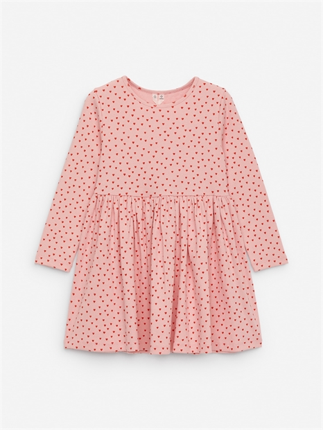 Хлопковое платье в рубчик 1268546005 - Фото 13976006