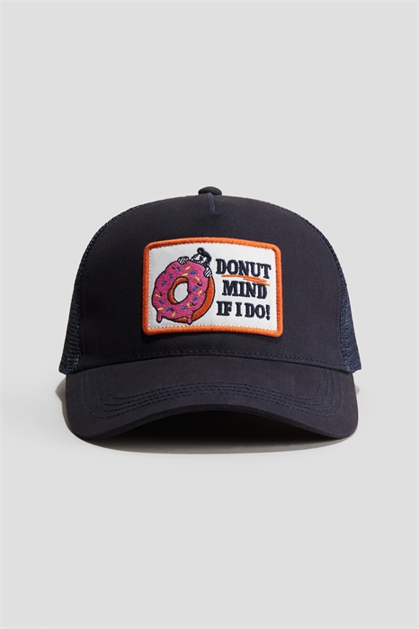 Джинсовая кепка дальнобойщика 1271932002 - Фото 13976109