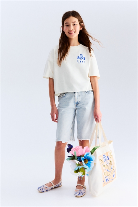 Топ с принтом в стиле оверсайз 1278491002 - Фото 13976208