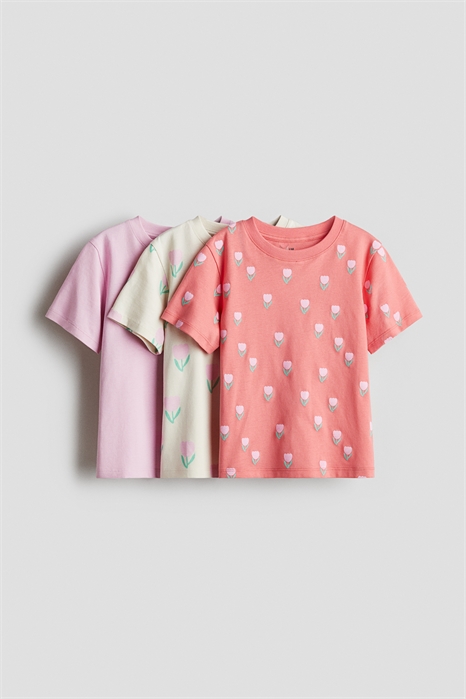 Комплект из 3 футболок из джерси с принтом 1282740001 - Фото 13976316