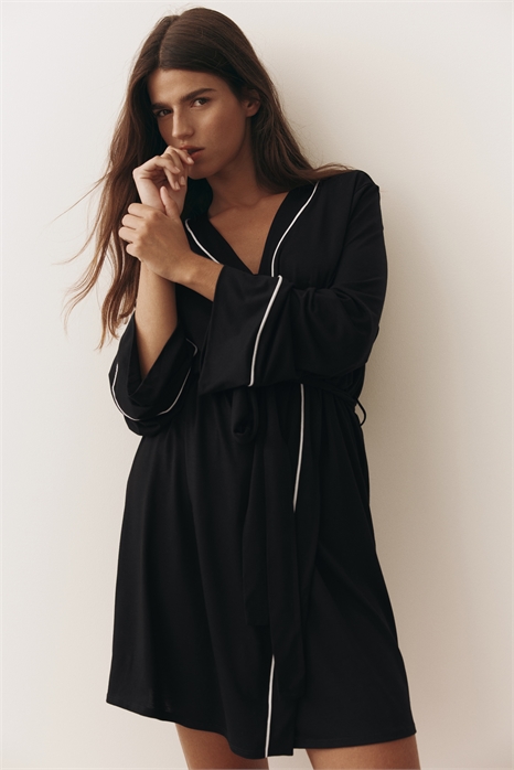 Халат из вискозного бленда 1297871002 - Фото 13977822