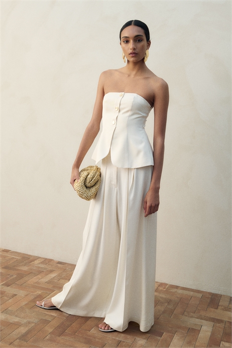 Широкие брюки 1300607001 - Фото 13978532