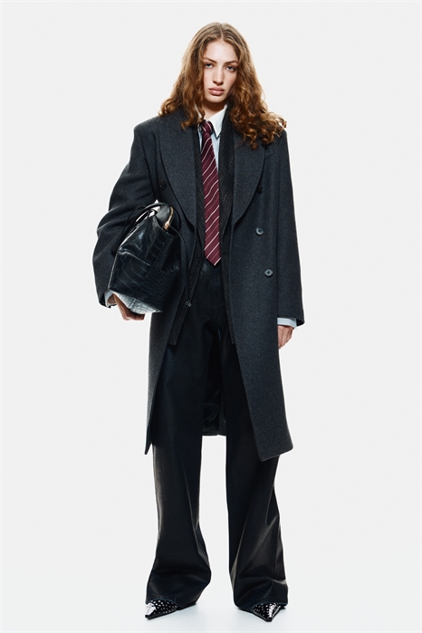 Пальто из шерстяной смеси 1302236001 - Фото 13979233