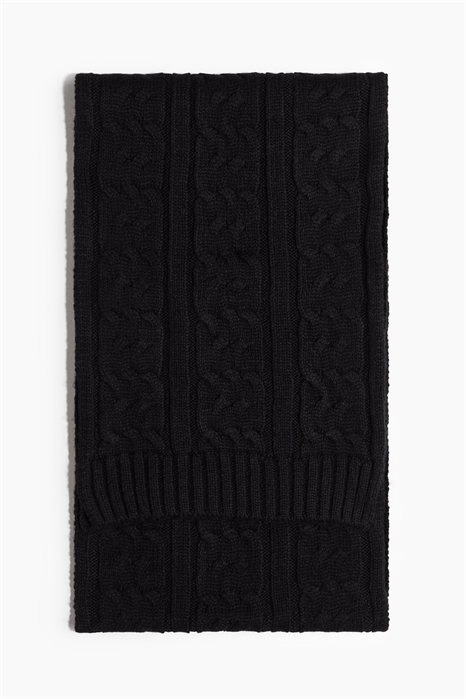 Шарф из трикотажа с косами 1303972002 - Фото 13979976