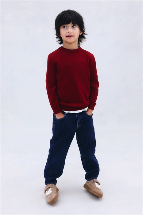 Вязаный джемпер из шерсти 1304020002 - Фото 13980021