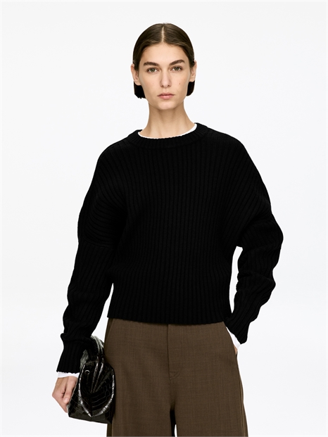 Шерстяной джемпер на молнии 1305270001 - Фото 13980547