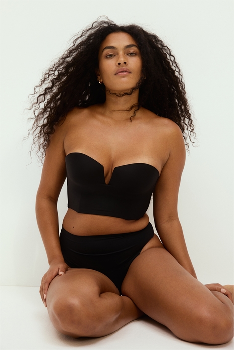 Бюстье из микрофибры с мягкими чашечками 1305858001 - Фото 13980687