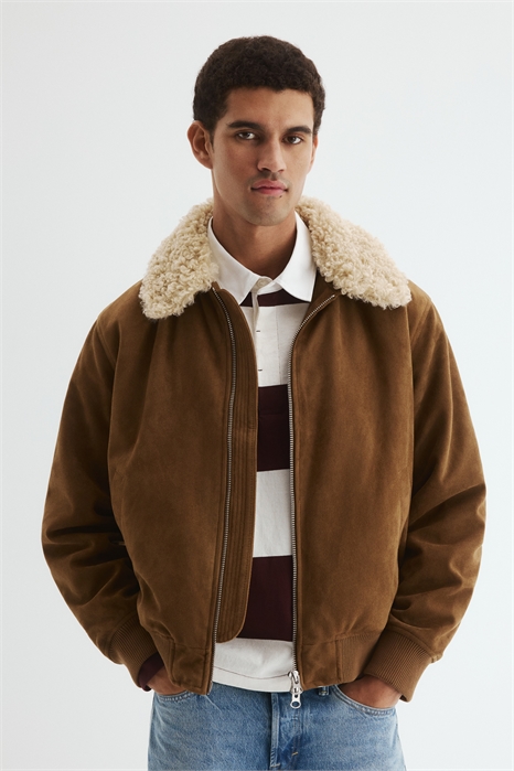 Куртка с плюшевым воротником 1306052001 - Фото 13980741