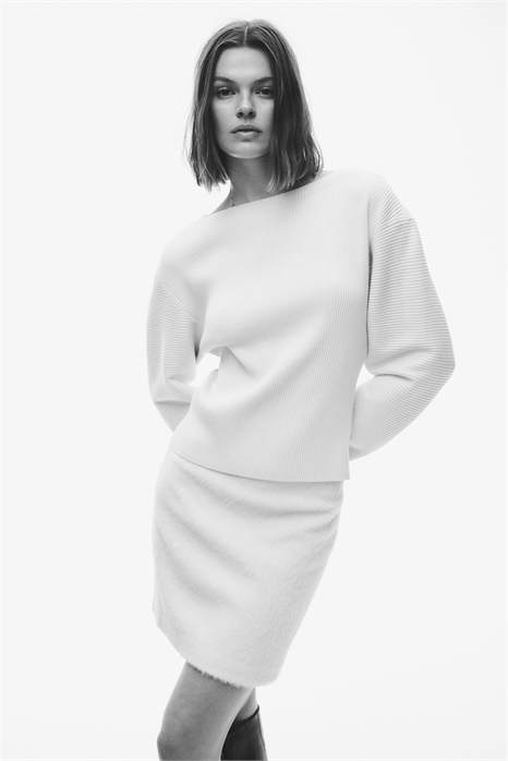 Топ из трикотажа в рубчик 1307812001 - Фото 13981226