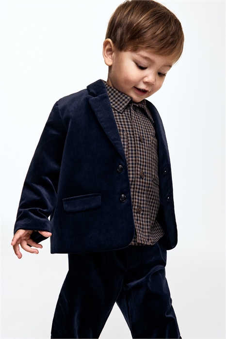 Нарядный бархатный комплект из 2 частей 1307929001 - Фото 13981244