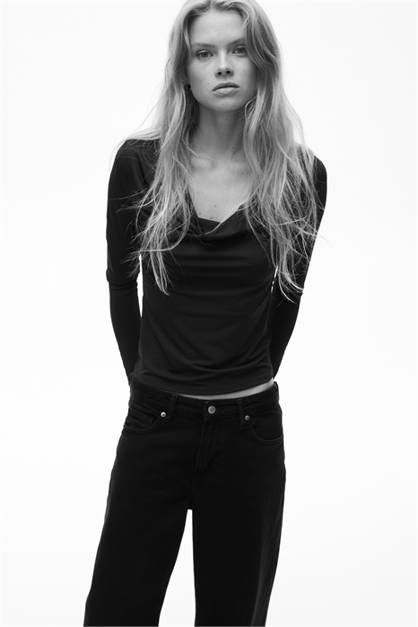 Топ с коровьим вырезом 1310089001 - Фото 13981782