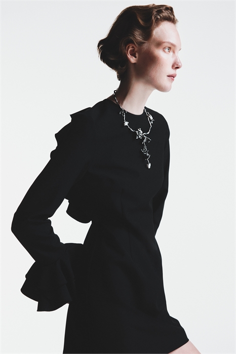 Ожерелье с цветочными деталями 1312482001 - Фото 13982348