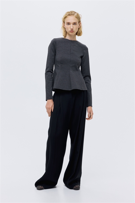 Топ с пеплумом из джерси 1314225001 - Фото 13982682