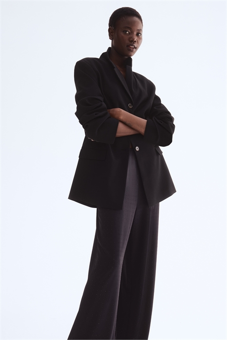 Брюки из джерси, украшенные стразами 1317722001 - Фото 13983005