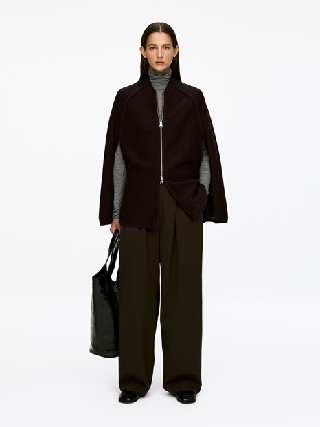 Накидка из вареной шерсти 1319549001 - Фото 13983153