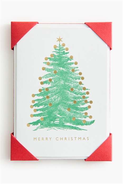 Набор рождественских открыток Christmas Treenotelet 1329387001 - Фото 13983590