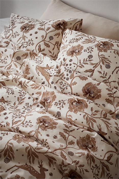 Постельное белье для двуспальной/kingsize кровати из хлопка с принтом 1233236002 - Фото 13984380