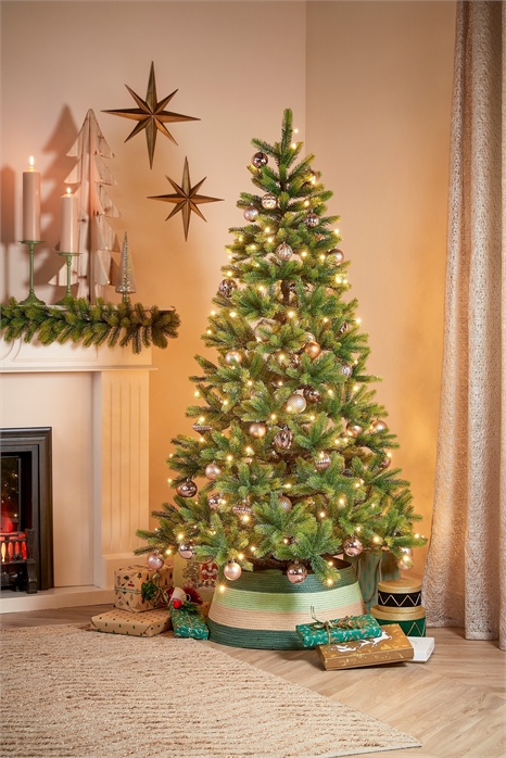 Плетеная юбка для рождественской елки  1283379002 - Фото 13984821