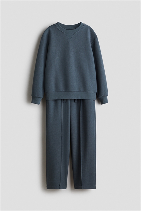 Комплект из 2 частей с текстурированной толстовкой 1315826002 - Фото 13985638