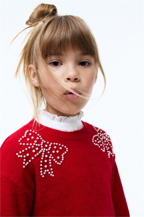 Джемпер с украшениями 1318001001 - Фото 13985659