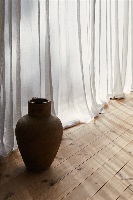 Длинные и широкие шторы из льняного бленда в упаковке по 1 шт. 1262411001 - Фото 13986427