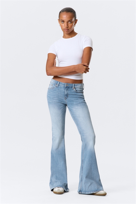 Джинсы Katsumi Low Rise Slim с расклешенными штанинами 1297387004 - Фото 13986453