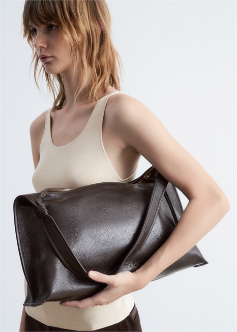 Кожаная сумка 1300488003 - Фото 13986663